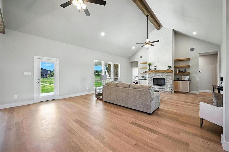 Furnished interior view inside a new home in Silver Sage Farm, Weatherford (Image 16). Furnished interior view inside a new home in Silver Sage Farm, Weatherford (Image 16).