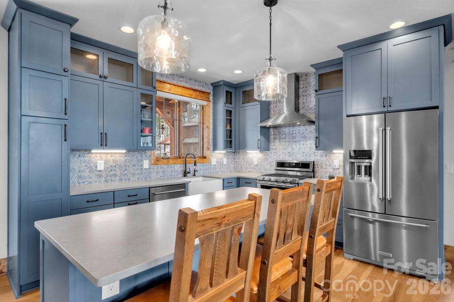 Furnished interior view inside a new home in , Banner Elk (Image 27).