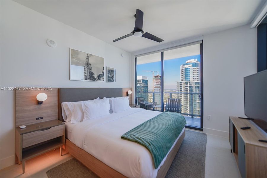 Furnished interior view inside a new home in , Miami (Image 18). Furnished interior view inside a new home in , Miami (Image 18).