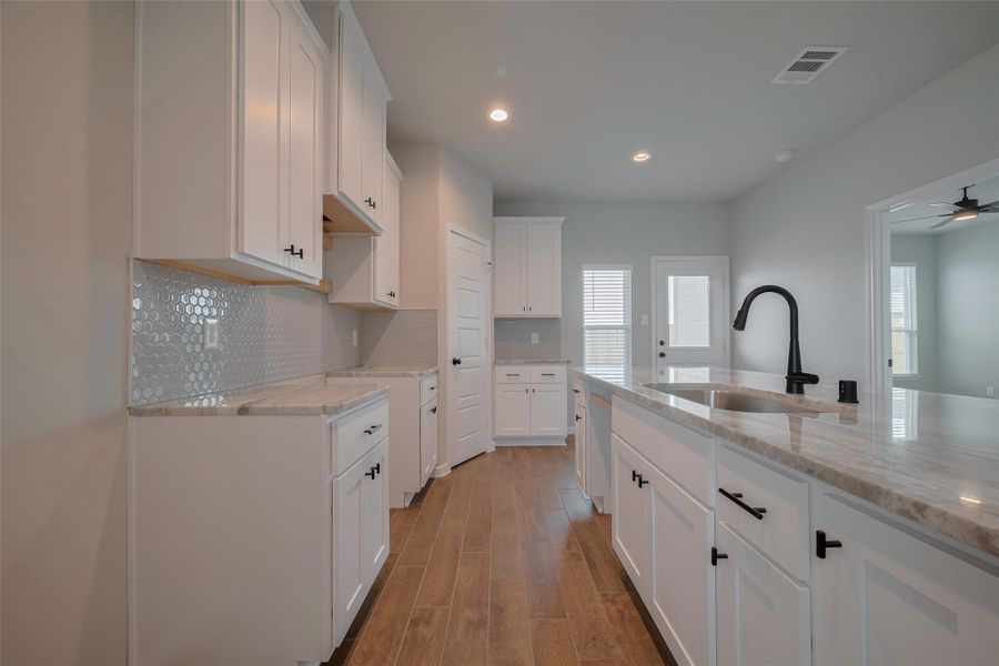 Furnished interior view inside a new home in Woodland Lakes, Huffman (Image 16).