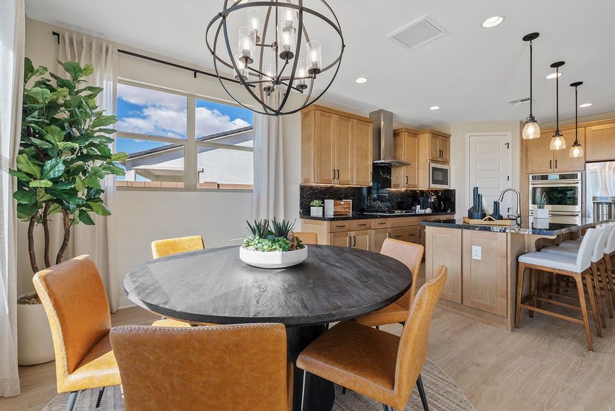 Furnished interior view inside a new home in Artisan at Asante, Surprise (Image 24).