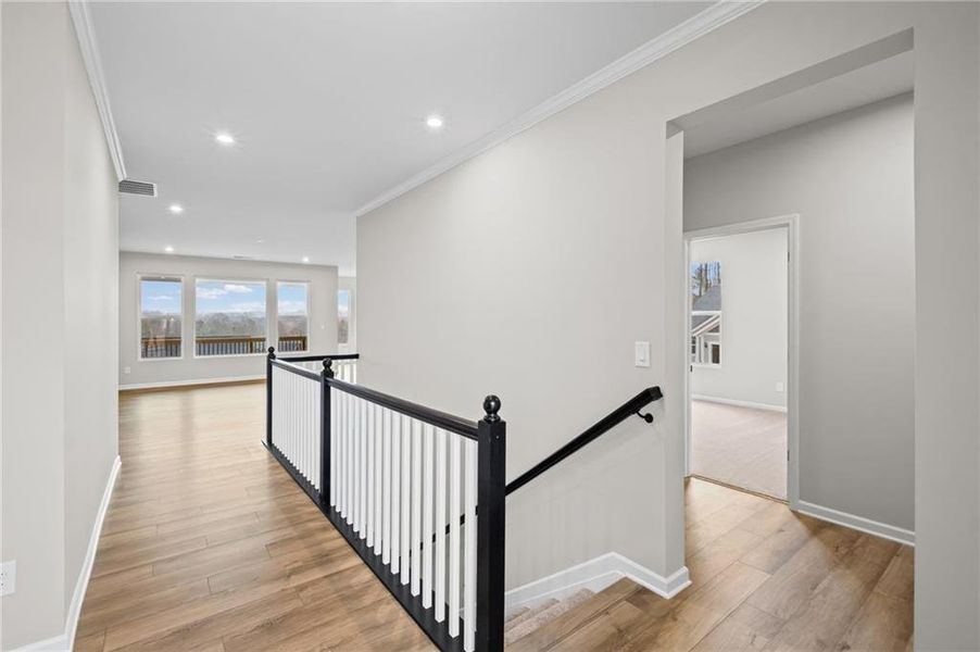 Spacious, unfurnished interior of a new home in Easton Park, Dallas (Image 36). Spacious, unfurnished interior of a new home in Easton Park, Dallas (Image 36).