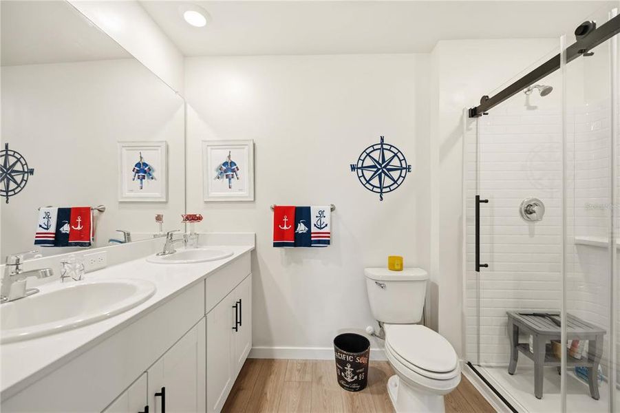 Furnished interior view inside a new home in Central Parc, North Port (Image 46).