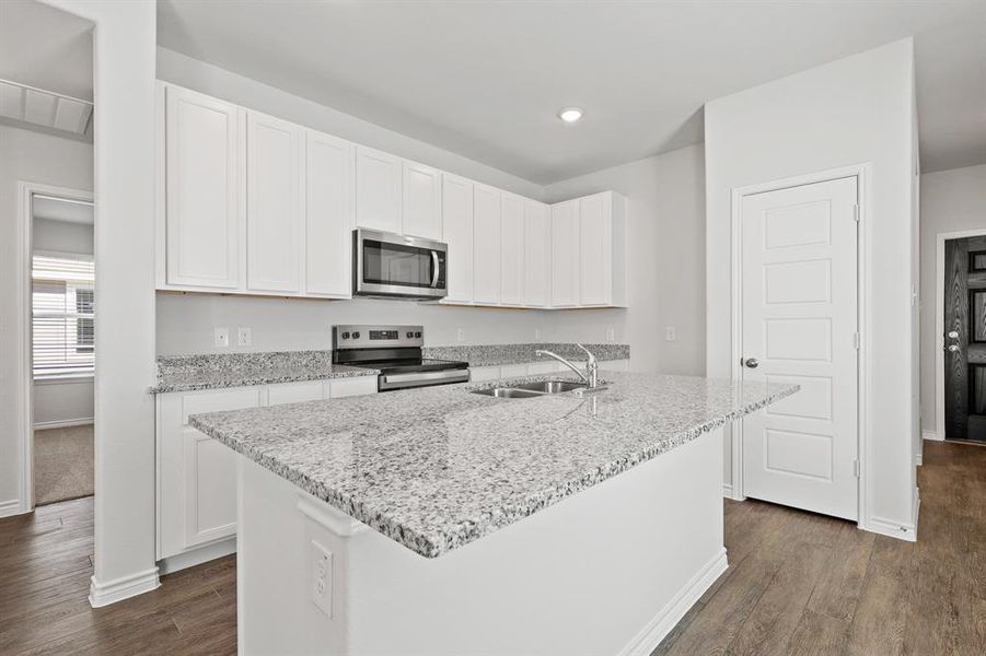 Furnished interior view inside a new home in Sycamore Landing, Fort Worth (Image 4).