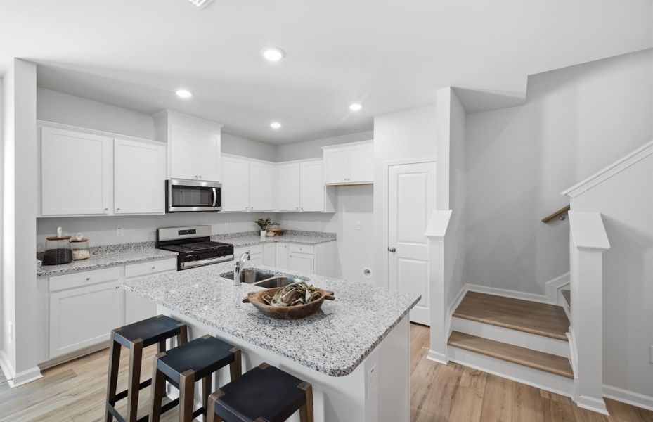 Furnished interior view inside a new home in Cambria, Garner (Image 18).