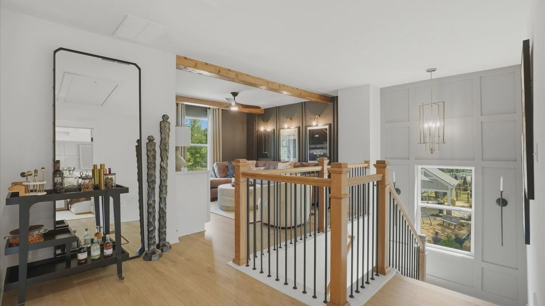 Furnished interior view inside a new home in Northcroft, Loganville (Image 26).
