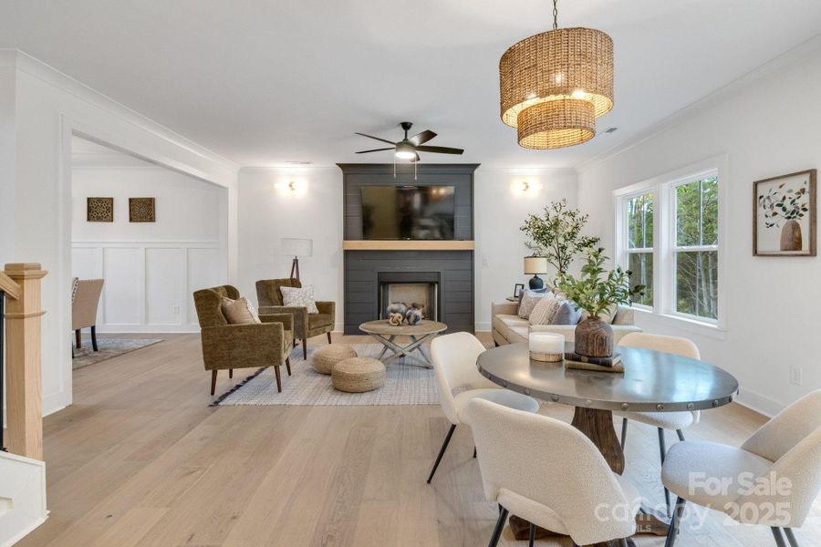 Furnished interior view inside a new home in , Kannapolis (Image 10).