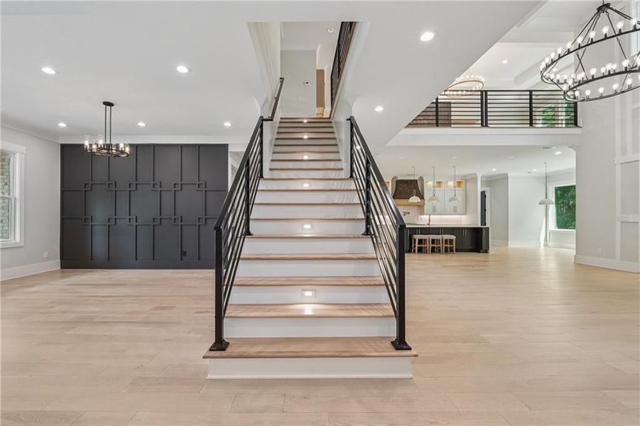 Furnished interior view inside a new home in , Commerce (Image 34).