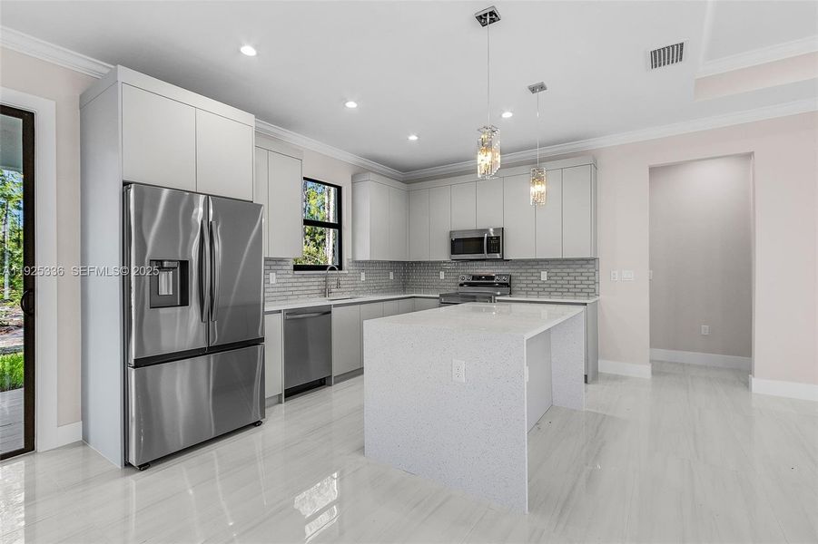 Furnished interior view inside a new home in , Naples (Image 4).