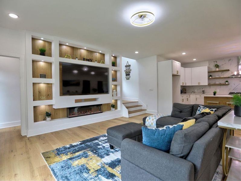 Furnished interior view inside a new home in , Smyrna (Image 15).