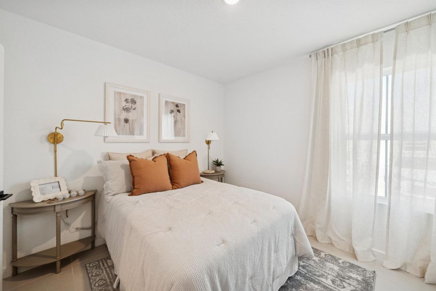 Furnished interior view inside a new home in , Fort Pierce (Image 30).