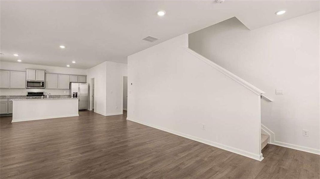 Spacious, unfurnished interior of a new home in Champion's Run, Lithonia (Image 26). Spacious, unfurnished interior of a new home in Champion's Run, Lithonia (Image 26).