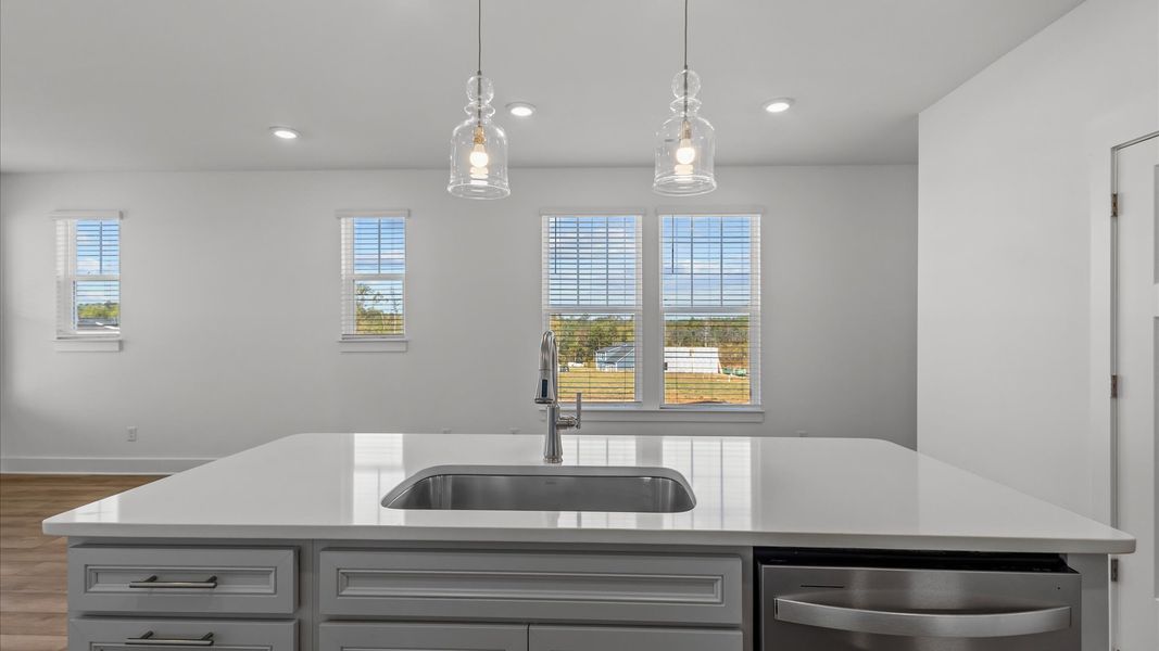 Representative furnished interior of a home built from the Freesia by DRB Homes in Spring Branch, Smyrna (Image 13).