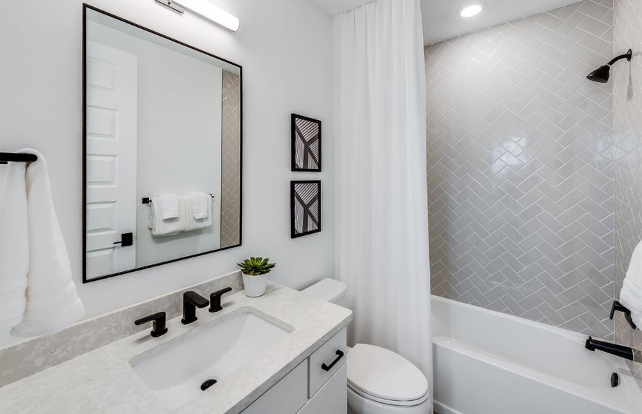 Representative furnished interior of a home built from the Madeira by DiVosta in Amara, Lake Worth (Image 11). Representative furnished interior of a home built from the Madeira by DiVosta in Amara, Lake Worth (Image 11).