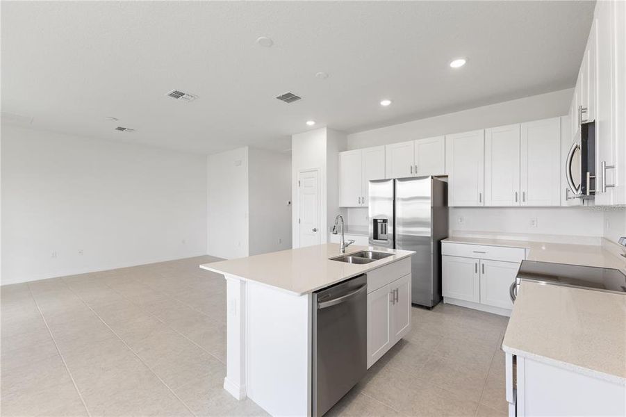 Furnished interior view inside a new home in Cypress Park Estates, Haines City (Image 3).