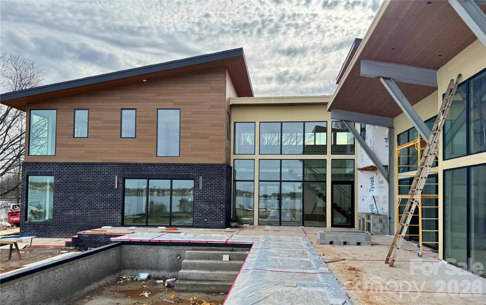 In-progress construction of a new home in , Cornelius, NC (Image 21).