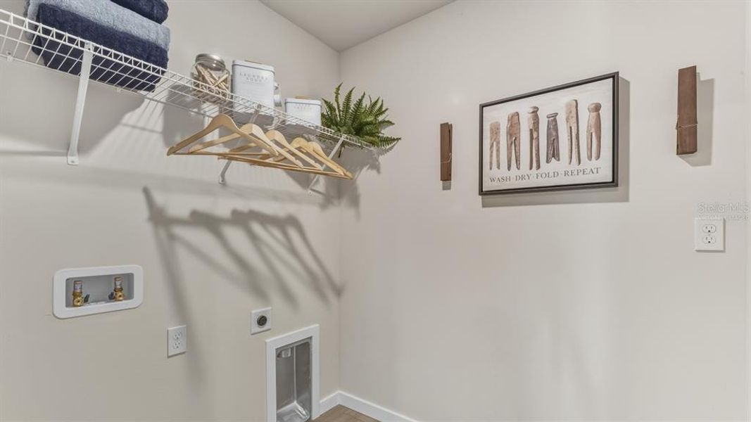 Furnished interior view inside a new home in Coral Lakes - Tradition & Express, Punta Gorda (Image 7).