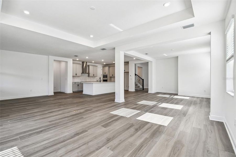 Spacious, unfurnished interior of a new home in Creeks Edge at Twin Rivers, Parrish (Image 69).