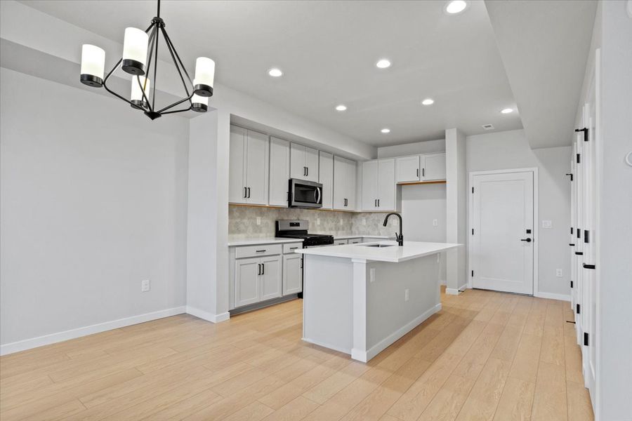 Furnished interior view inside a new home in Arras Park, Thornton (Image 6).