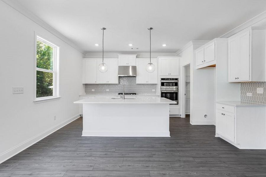 Furnished interior view inside a new home in Auburn Glen, Dacula (Image 10).