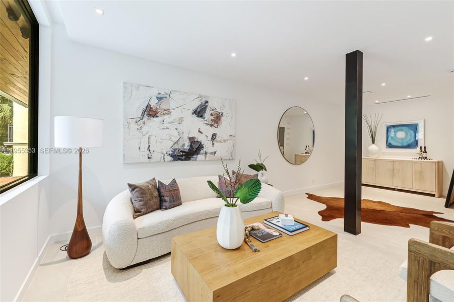 Furnished interior view inside a new home in , Miami (Image 9). Furnished interior view inside a new home in , Miami (Image 9).