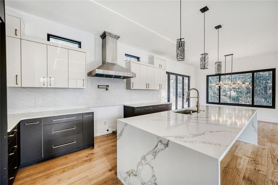 Furnished interior view inside a new home in , Atlanta (Image 9). Furnished interior view inside a new home in , Atlanta (Image 9).