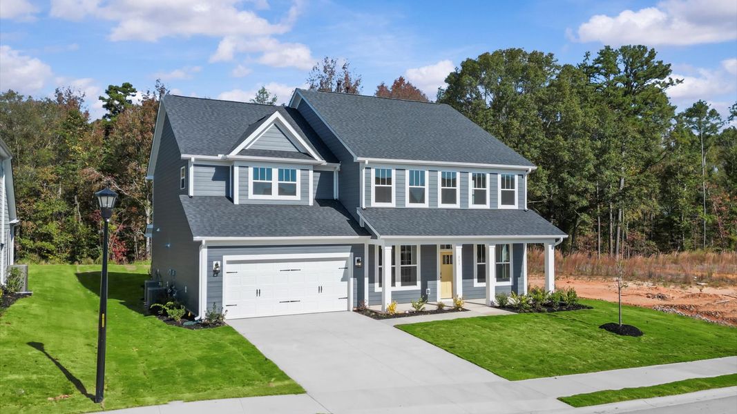 Stylish front elevation with accomplished design and high standards throughout