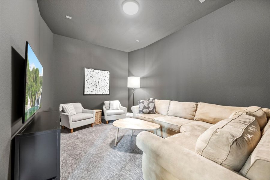 Furnished interior view inside a new home in Sienna, Missouri City (Image 15).
