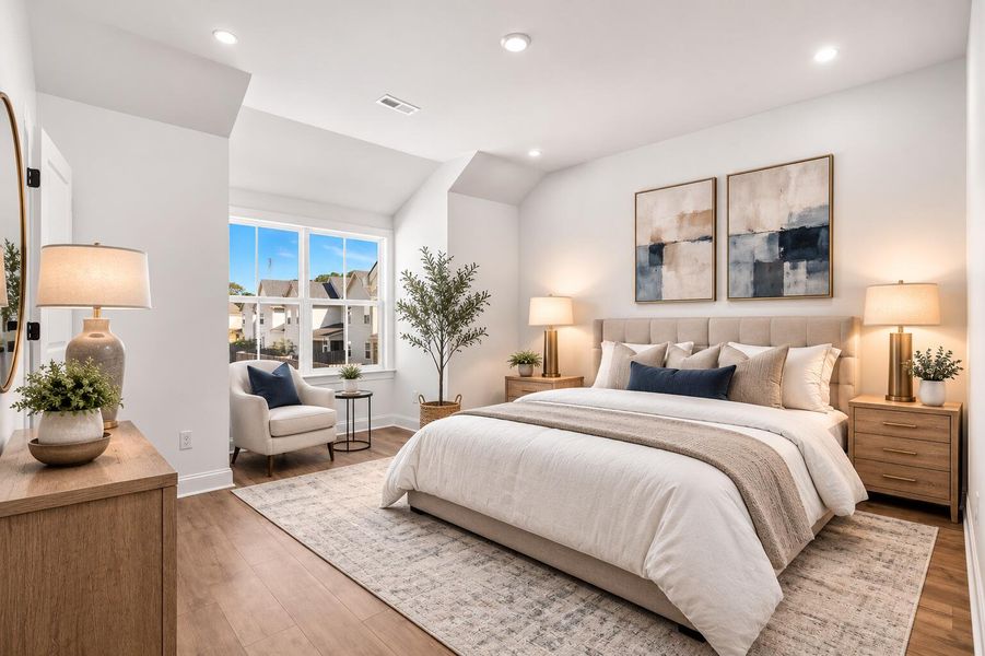 Furnished interior view inside a new home in Hayes Park, Johns Island (Image 6).