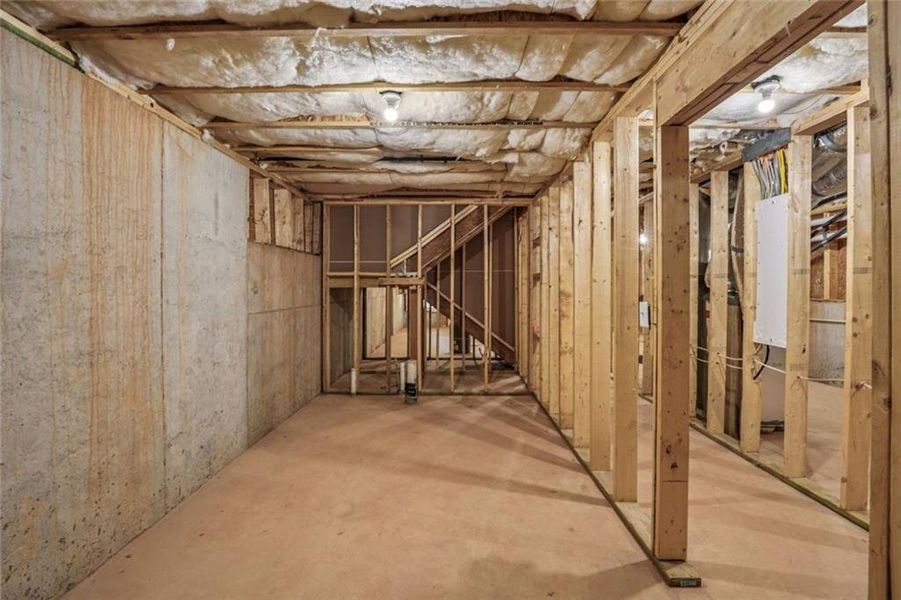 In-progress construction of a new home in , Atlanta, GA (Image 53).