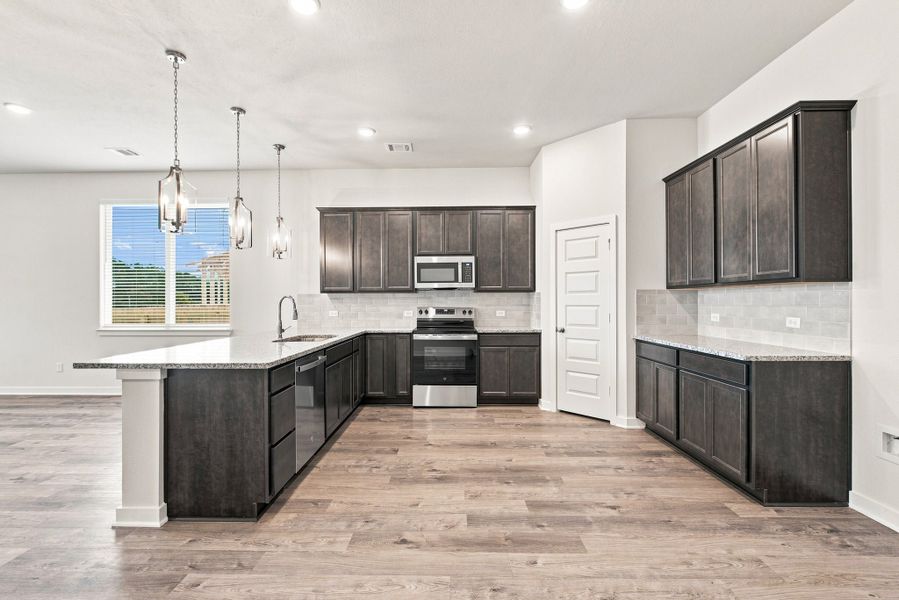 Furnished interior view inside a new home in The Reserve at Foxwood, Bryan (Image 4).