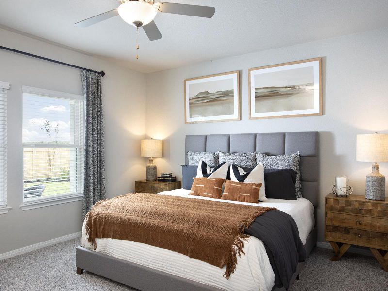 Photo is not of the actual home, but is an inspirational photo of builder’s model home and may depict options, furnishings, and/or decorator features that are not included