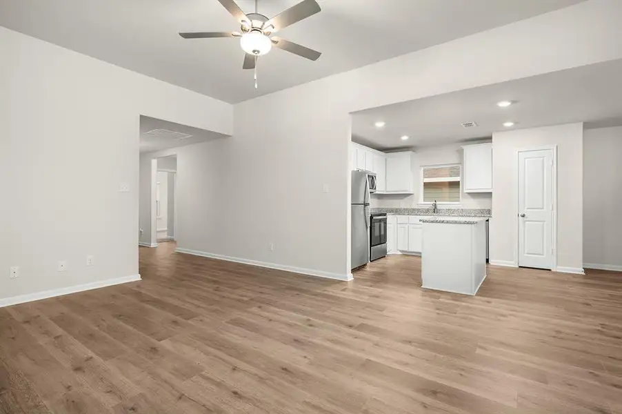 Spacious, unfurnished interior of a new home in Delano Estates, Greenville (Image 4). Spacious, unfurnished interior of a new home in Delano Estates, Greenville (Image 4).