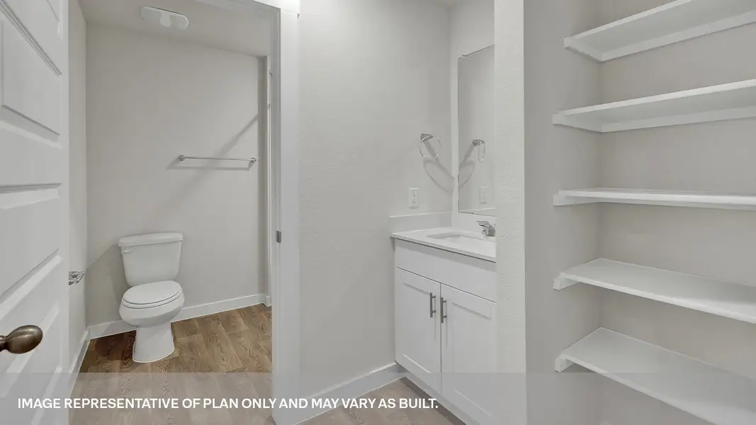 Furnished interior view inside a new home in Hartland Ranch, Lockhart (Image 4).