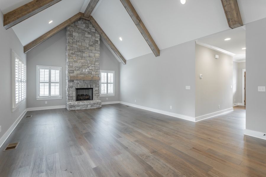 Spacious, unfurnished interior of a new home in Baker Road, Birchwood (Image 23).