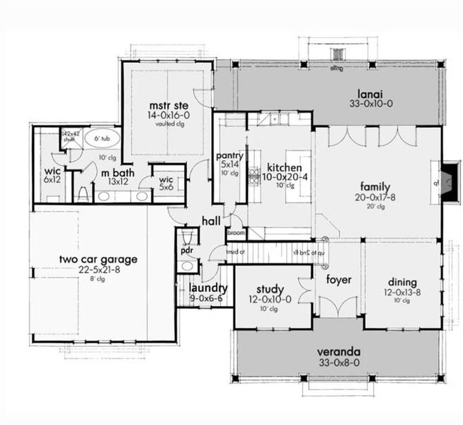 2D floor plan layout of this home in , Atlanta, GA (Image 5).