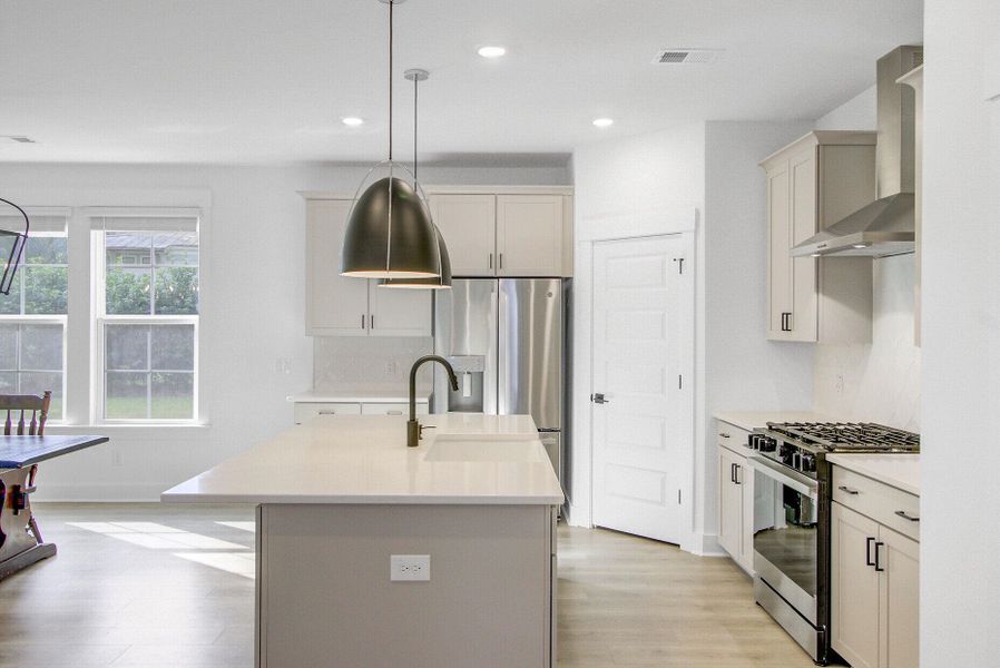 Furnished interior view inside a new home in , Summerville (Image 10).