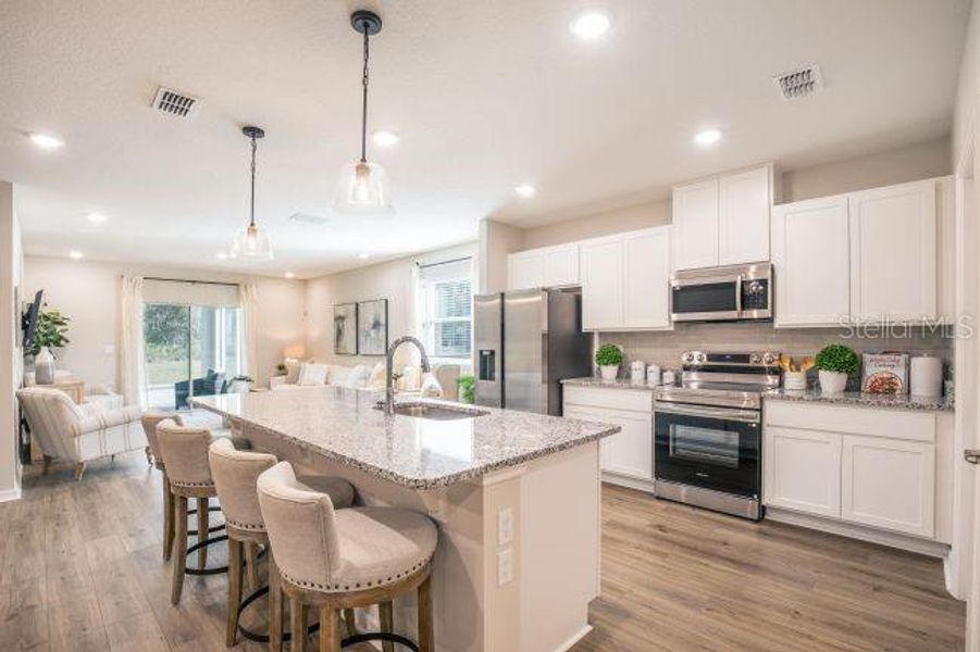 Furnished interior view inside a new home in Benton Hills, Brooksville (Image 17).