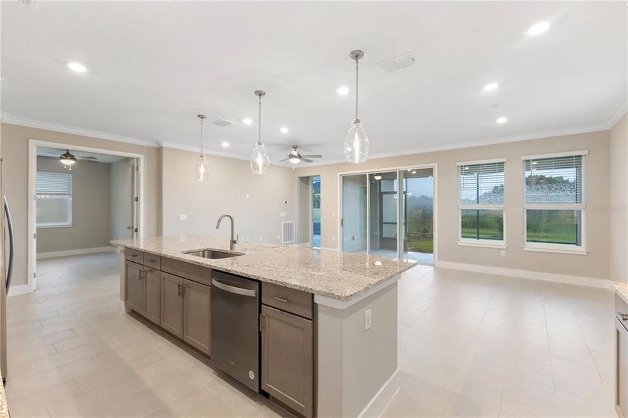 Furnished interior view inside a new home in , Ocala (Image 4).