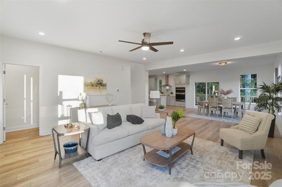 Open Concept Floor Plan