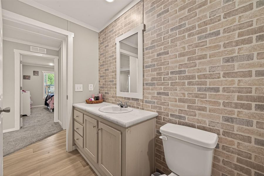 Furnished interior view inside a new home in , Cleveland (Image 6).