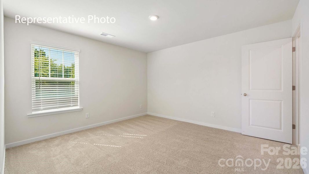 Spacious, unfurnished interior of a new home in Secrest Commons, Monroe (Image 34).