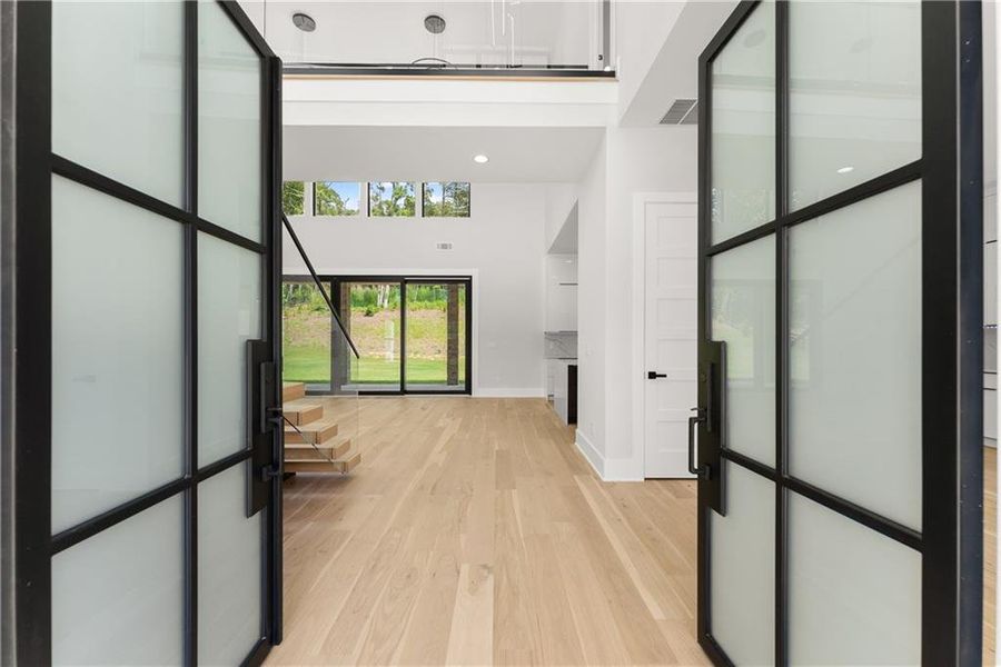 Furnished interior view inside a new home in , Hoschton (Image 10).