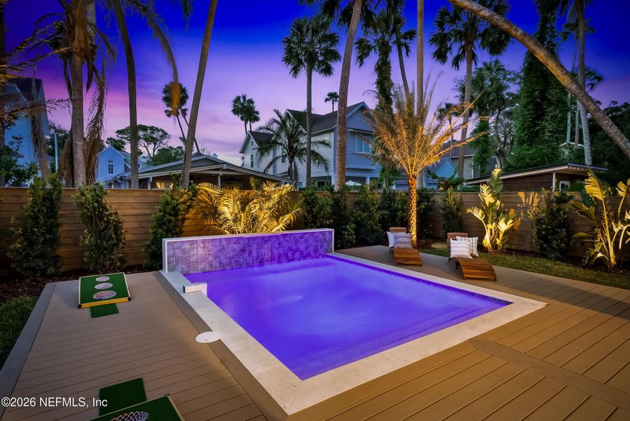 Exterior details and patio area of a home in , Atlantic Beach (Image 37).