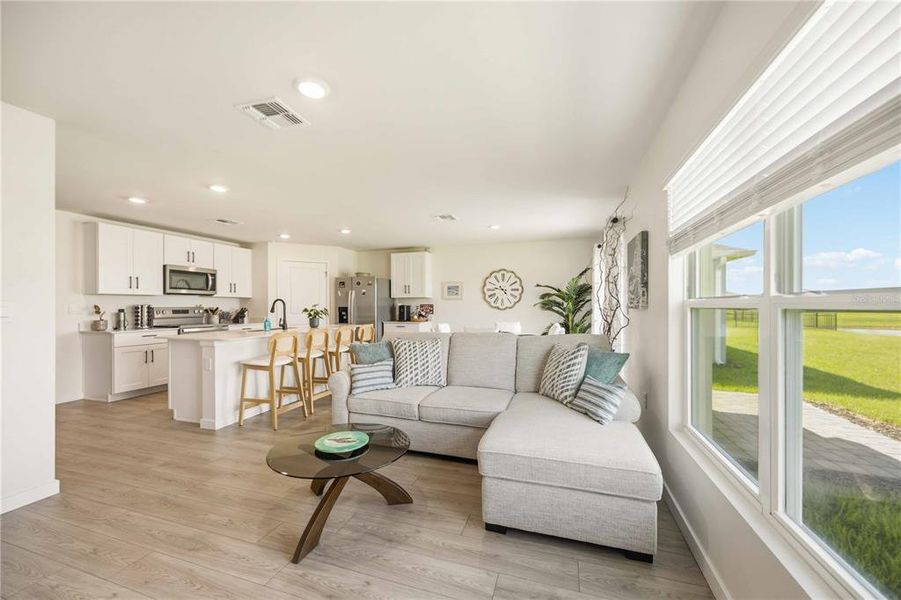 Furnished interior view inside a new home in Central Parc, North Port (Image 12).