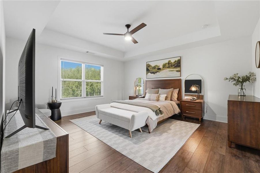 Furnished interior view inside a new home in , Woodstock (Image 18).
