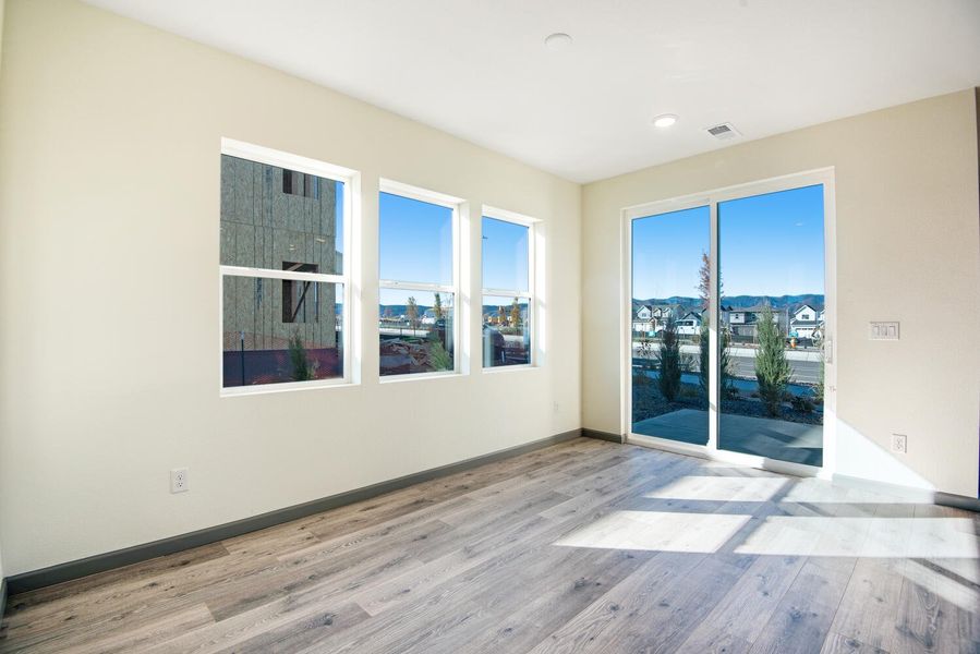 Representative unfurnished interior of a home built from the C by Tri Pointe Homes in Westside Crossing, Berthoud (Image 20).