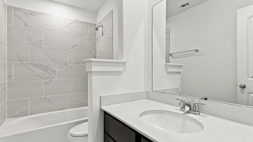 Furnished interior view inside a new home in Walden Pond, Forney (Image 7).