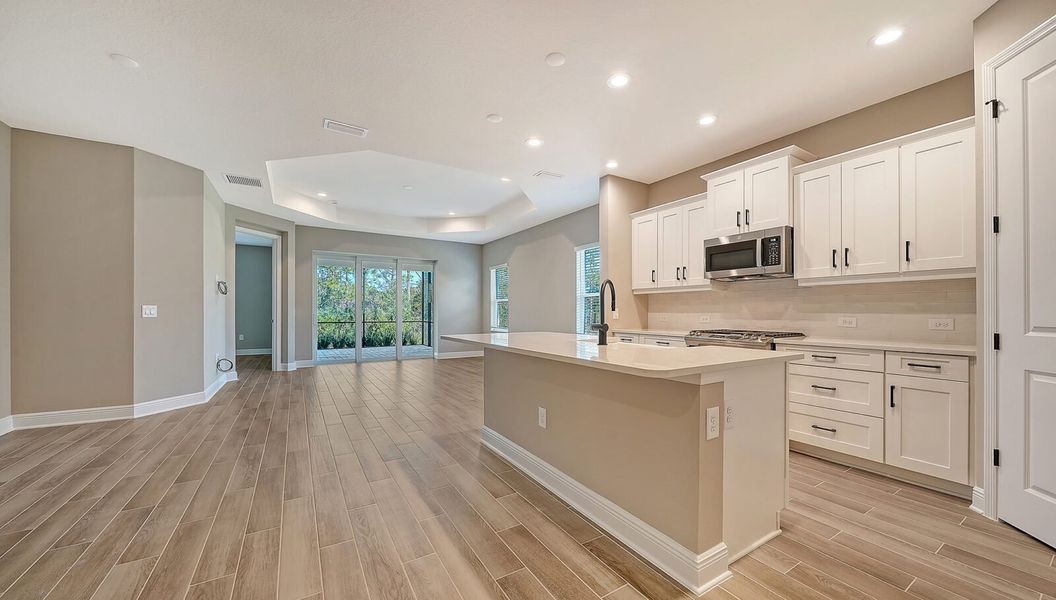 Furnished interior view inside a new home in Grand Palm, Venice (Image 6).