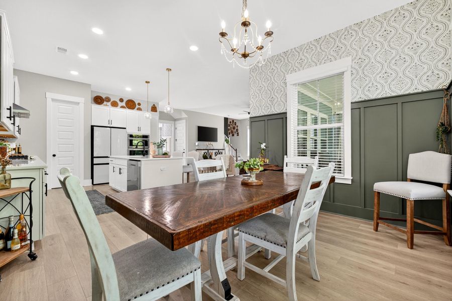 Furnished interior view inside a new home in , Ravenel (Image 6).